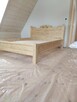 Łóżko drewniane rzebione świerkowe 160/200 - 4