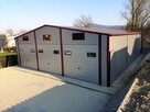 Garaż blaszany trzystanowiskowy 10x12 m blaszak hala wiata - 4