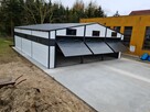 Garaż blaszany trzystanowiskowy 10x12 m blaszak hala wiata - 8