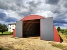 Hala Łukowa stalowa 10x15m wiata hangar garaż konstrukcja - 1