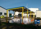 Wiata przemysłowa na odpady niebezpieczne 6x4m - 1