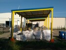 Wiata przemysłowa na odpady niebezpieczne 6x4m - 2