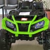 Quad Terenowy XL ATV, 24V do 45 kg Czarno Zielony - 2