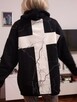 Czarna bluza z kapturem Black Island - 4