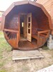 sauna ogrodowa - beczka - 4
