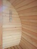 sauna ogrodowa - beczka - 12