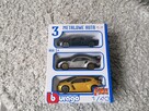 NOWE BURAGO 3 METALOWE AUTA 1:43 - 1