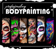 Charakteryzacje halloween face body painting uv - 1