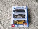 NOWE BURAGO 3 METALOWE AUTA 1:43 - 2