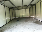 Hala blaszana jednostanowiskowa 5x7 m rynny okucia drzwi - 4