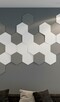 Panel ścienny 3D Hexagon Slope- wymiary 33x28,6cm - 5