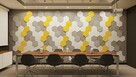 Panel ścienny 3D Hexagon Slope- wymiary 33x28,6cm - 3