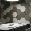 Panel ścienny 3D Hexagon Slope- wymiary 33x28,6cm - 2