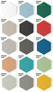 Panel ścienny 3D Hexagon Slope- wymiary 33x28,6cm - 10