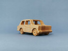 Drewniany model samochodu Trabant- drewniana zabawka - 2