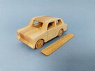 Drewniany model samochodu Trabant- drewniana zabawka - 6