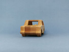 Drewniany model samochodu Trabant- drewniana zabawka - 3