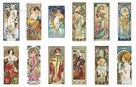 2023 Alfons Mucha malarstwo reprodukcje kalendarz 2023 - 13