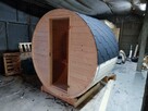 Sauna Ogrodowa Beczka 2x2 FULL ZESTAW PROMOCJA - 5