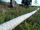 Rura drenarska fi100 perforowana w geowłókninie oplocie HURT - 8