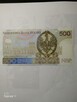 Banknot oo 500 zł seria AA - 9