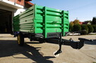 Przyczepa rolnicza 2 tony kiper 3-strony T25, C330 - 5