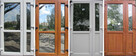 nowe PCV drzwi 125x210, kolor Złoty Dąb, biurowe, sklepowe - 1
