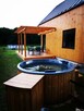 Domek z jacuzzi nad jeziorem.Mazury, balia, kominek - 2