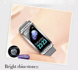 SMARTWATCH DAMSKI WODOODPORNY SMARTBAND ZEGAREK OPASKA - 9