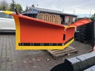 Pług do śniegu hydrauliczny Strzalka JCB MANITOU CAT CASE - 4