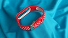 Śliczna silikonowa opaska Xiaomi Mi Band 5/6 + GRATIS - 4