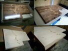 parapety drewniane półki z drewna blaty klejone stół ława - 6
