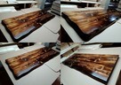 parapety drewniane półki z drewna blaty klejone stół ława - 3