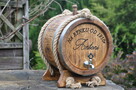 Nowa Beczka Drewniana Dębowa 3L 4L 5L 10L Whisky Bimber - 13