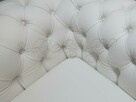 Skórzana Pikowana SOFA CHESTERFIELD CANON 2 OS. kryształki s - 6