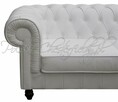 Skórzana SOFA Pikowana CHESTERFIELD CANON 3 OS. RATY - 2