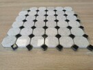 Mozaika Marmurowa CRISTAL WHITE/HANG GREY 30,5x30,5x1 poler - 3