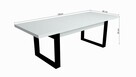 NOWOCZESNY STOLIK KAWOWY ŁAWA DO SALONU LOFT METAL - 5