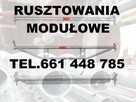 RUSZTOWANIA MODUŁOWE Najtańsze RUSZTOWANIE Podest Stal 195m2 - 3