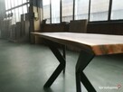 Stół Orzech lakier 70 x 151 Unikat - 5