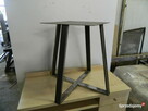 Stół stolik podstawa metalowa stelaż nogi - 2