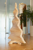 Choinka drewniana EKO choinka drzewko świąteczne 114 cm - 1