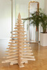 Choinka drewniana EKO choinka drzewko świąteczne 114 cm - 5