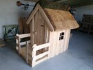 Drewniany domek dla dzieci - 4