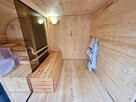 Sauna ogrodowa dla osób niepełnosprawnych z piecem Harvia - 8
