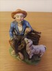 Figurka ceramiczna pasterz z owcą - 5