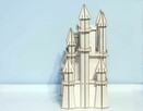 Zamek dla księżniczek Drewniane puzzle 3D Zabawki Drewyan - 2