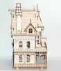 Zamek w stylu gotyckim 3D puzzle z drewna Drewyan - 4