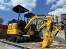 Minikoparka model GG1050, skrętne ramię, rozsuwane gąsienice - 3