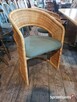 Stół + 4 krzesła rattanowe na taras - 5